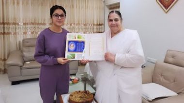 Shehnaaz Gill Celebrates Her Birthday with Brahma Kumaris